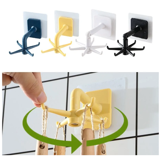 š§² PURZENAā¢Space-Saving Rotating Wall Hookš