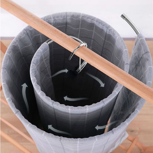 ✨360° Stainless Steel Multi-Hanger – 🌀3 Loops for Ties, Belts & Scarves, Holds 15 lbs🔄