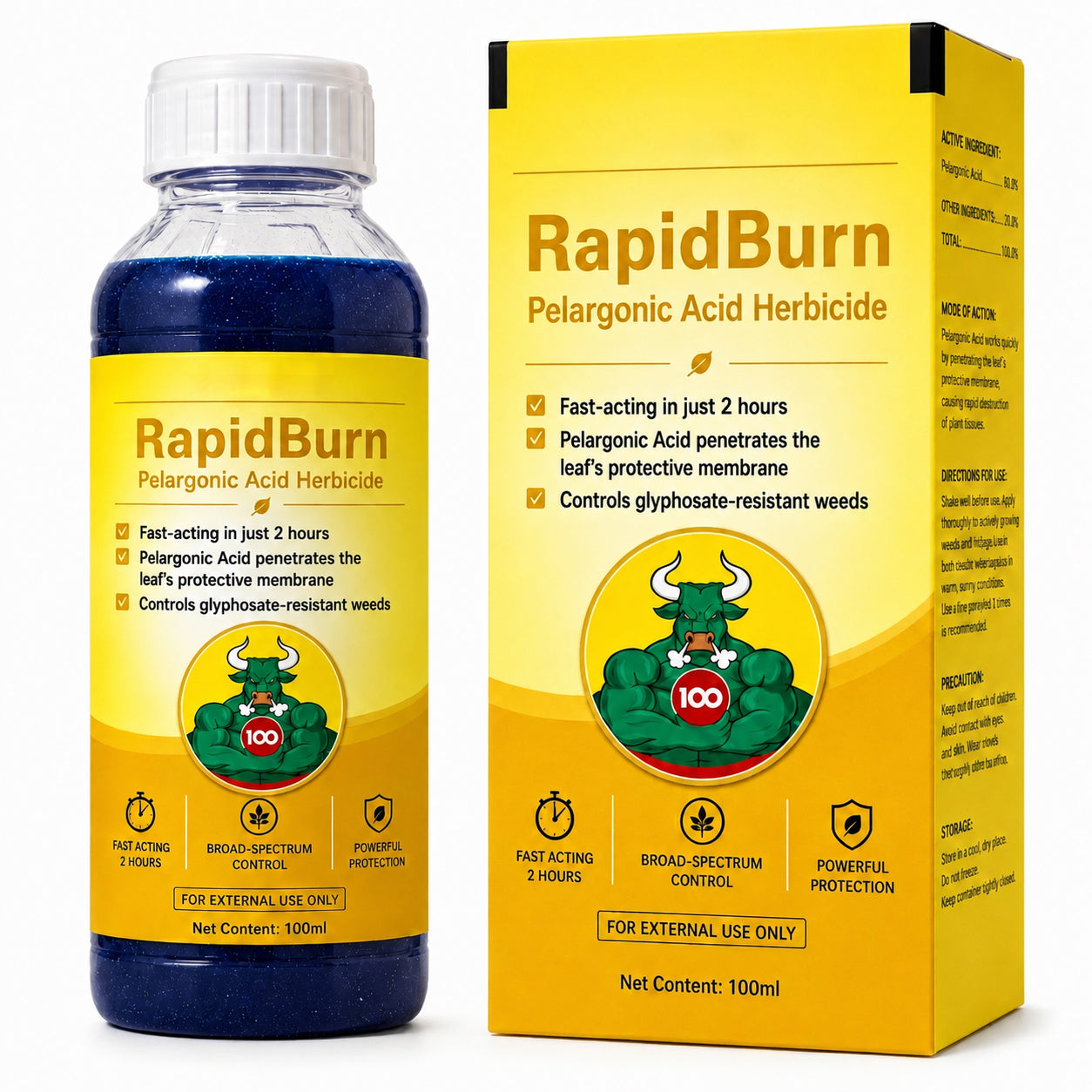 🏆 New Upgrade | HEANO™ RapidBurn Pelargonic Acid Herbicide