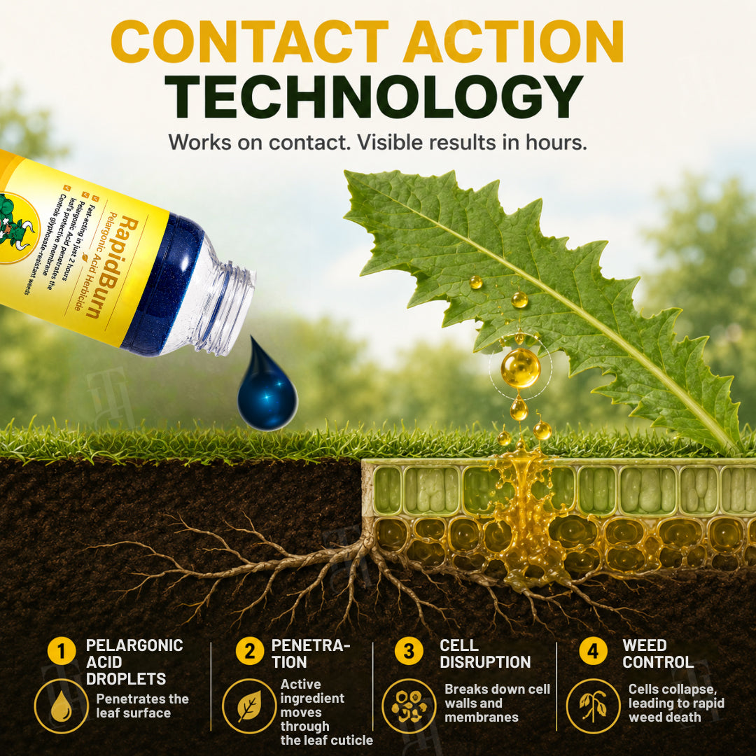 🏆 New Upgrade | HEANO™ RapidBurn Pelargonic Acid Herbicide