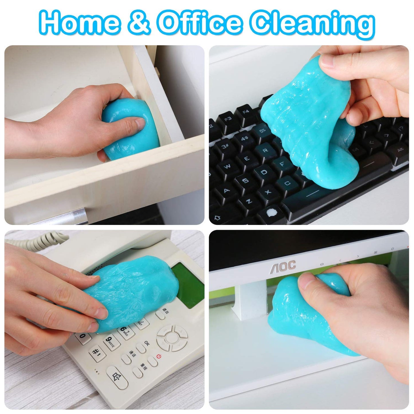 ✨Magic Car Cleaning Gel Car Cleaning Putty Kit - 🏆Deep-Clean the Spaces You Can’t Reach✨