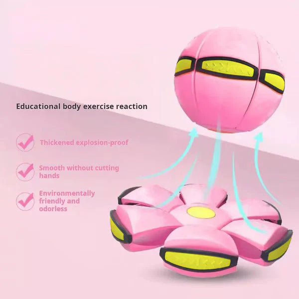 🔥Kids’ Magic Metaball — bouncy ball & flying saucer for family and pets🌈